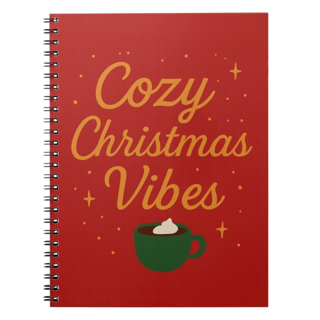 Cuaderno Vibraciones Navideñas Acogedoras (Frente)