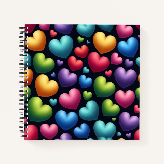 Cuaderno Vibrant Love (Anverso)