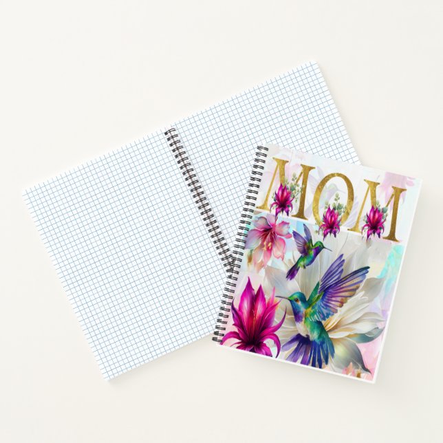 Cuaderno Vibrant Mom Hummingbird (Interior)