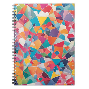 Cuaderno Vibrante Abstract Design Notebook - el mejor regal