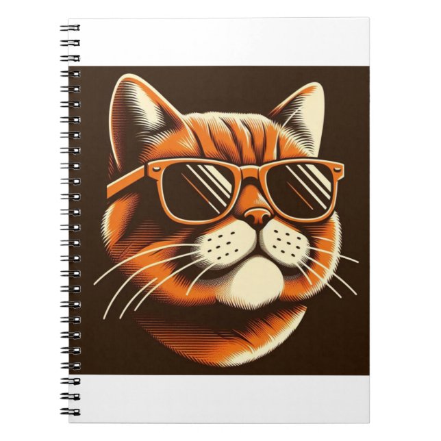 Cuaderno Vibrante Feline Grace (Frente)