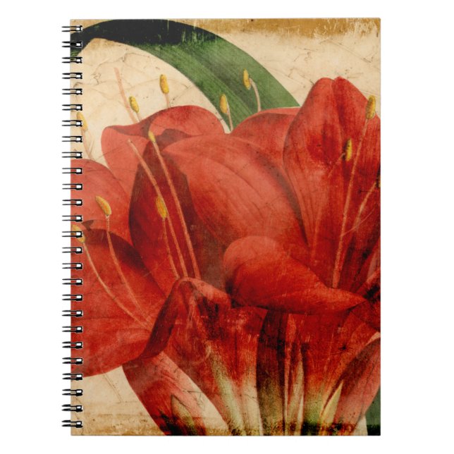 Cuaderno Vibrante Floral VIII (Frente)