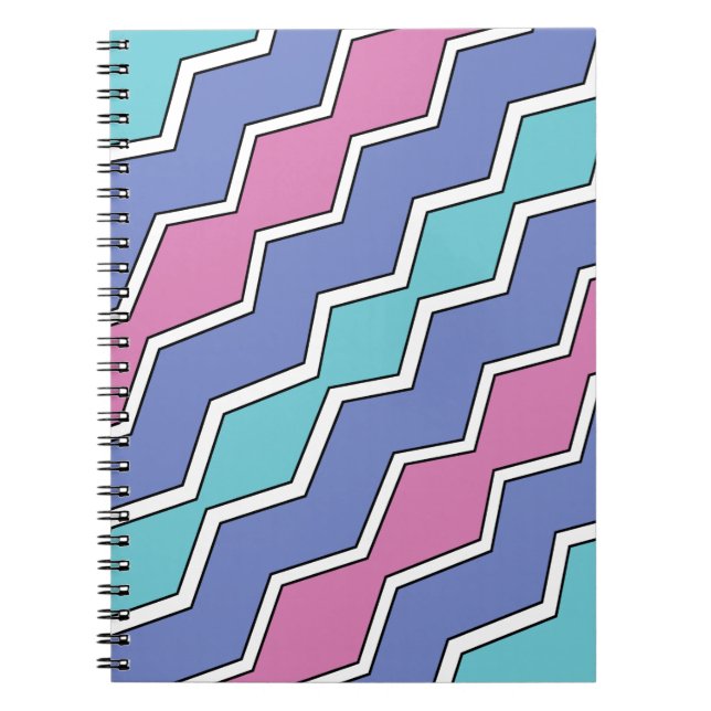 Cuaderno Vibrante Picos ZigZag (Frente)