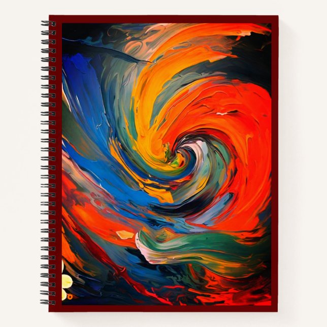 Cuaderno Vibrante remolque de colores (Anverso)