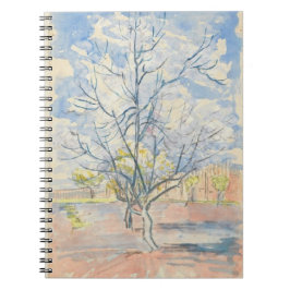 Cuaderno Vicente van Gogh Blossoming Peach Trees 1888
