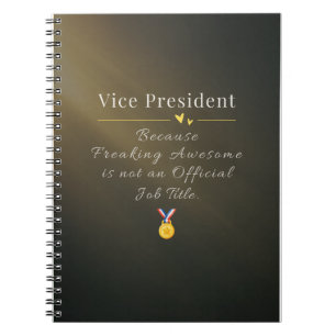 Cuaderno Vicepresidente
