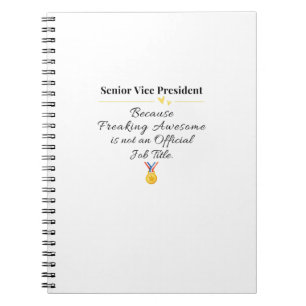 Cuaderno Vicepresidente principal