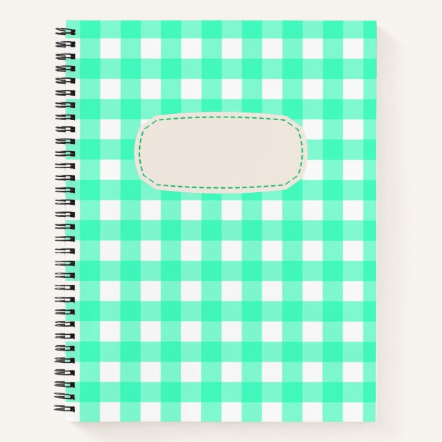 Cuaderno Vichy Bleu Turquoise (Anverso)