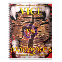 Vicio vs. Poster de Vampyres en un Handy