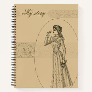 Cuaderno Victorian Lady Journal