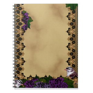 Cuaderno Victorian Sparrows