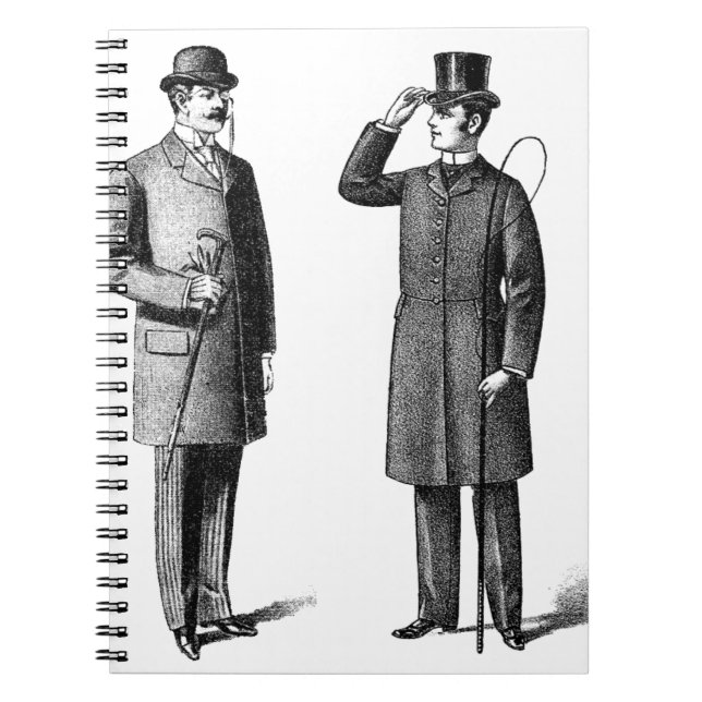 Cuaderno Victorian Two gentlemen (Frente)