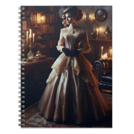 Cuaderno Victoriana Vintage Mysteria Elegante Mujer