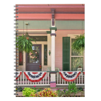 Cuaderno Victoriano - Bevidere NJ - Rosa y Patriótico