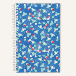 Cuaderno Vid azul de fresa