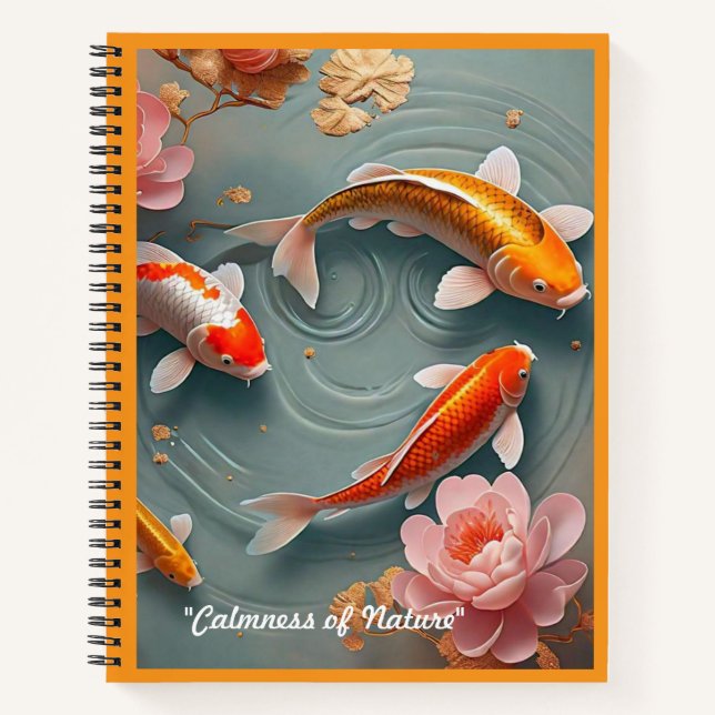 Cuaderno "Vida armónica del estanque" (Anverso)