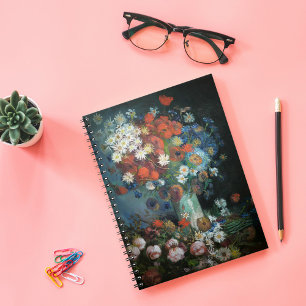 Cuaderno Vida con flores de pradera   Vincent van Gogh