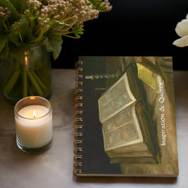 Cuaderno Vida con la Biblia de Vincent Van Gogh