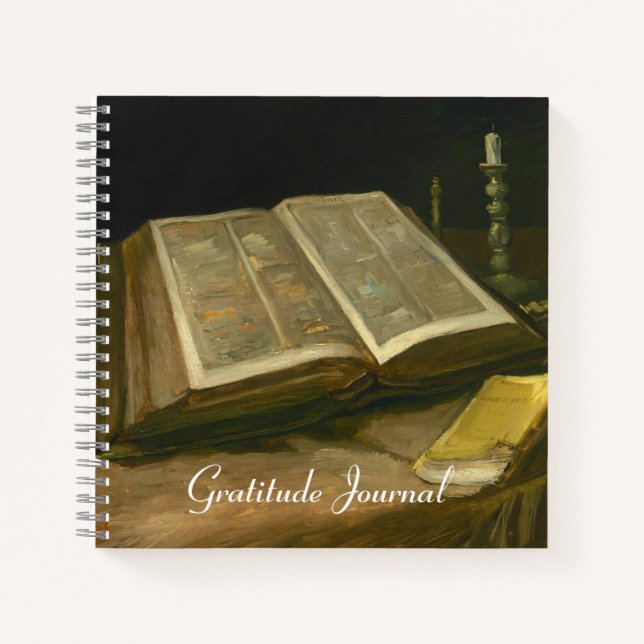 Cuaderno Vida con la Biblia por Vincent Van Gogh Journal (Anverso)