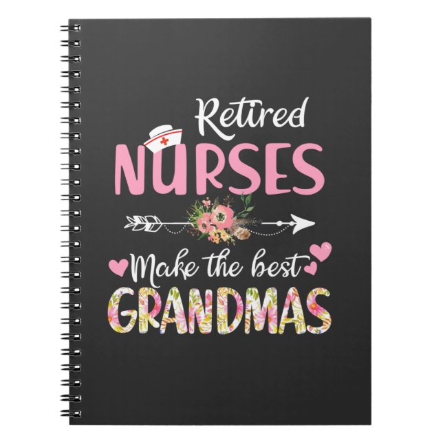 Cuaderno Vida de Enfermería| Enfermeras jubiladas Las Mejor (Frente)