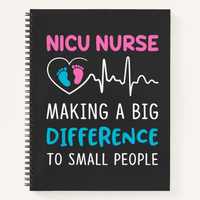 Cuaderno Vida de enfermería | Nicu Nurse (Anverso)