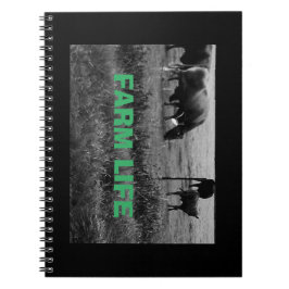 Cuaderno Vida de granja, familia de vacas