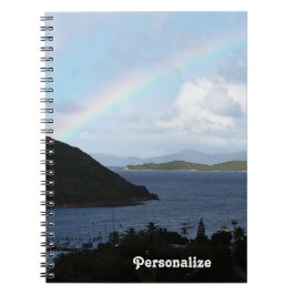 Cuaderno Vida de isla del arcoiris del Caribe
