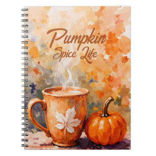 Cuaderno Vida de las especias de calabaza