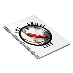 Cuaderno Vida del chile caliente