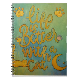 Cuaderno Vida del gato