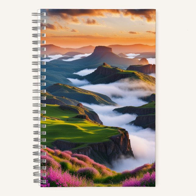 Cuaderno Vida en las montañas (Anverso)