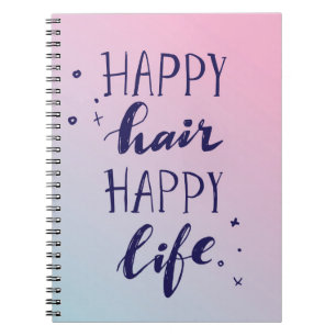 Cuaderno Vida feliz del pelo feliz
