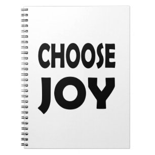 Cuaderno Vida llena de alegría Pensamiento inspirador