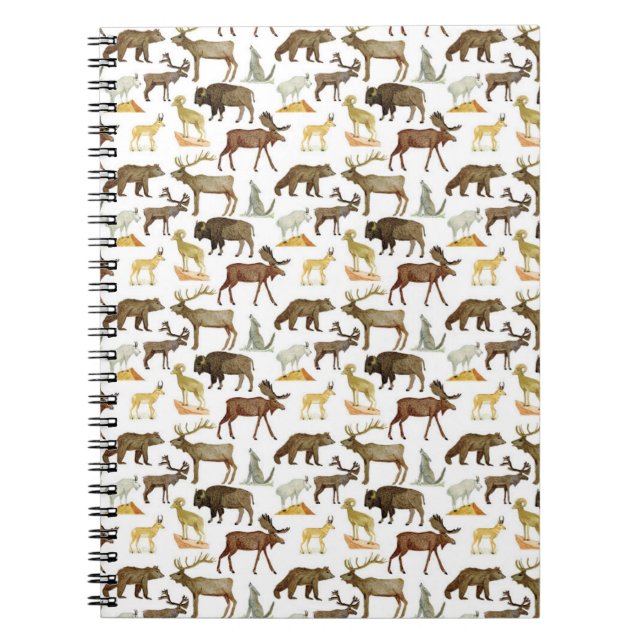 Cuaderno Vida silvestre en los parques nacionales (Frente)