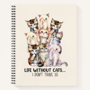 Cuaderno ¿Vida sin gatos? No lo creo