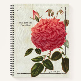 Cuaderno Vida Subió con amor portátil - Encanto floral!