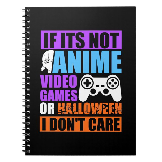 Cuaderno Videojuegos de Halloween (Frente)