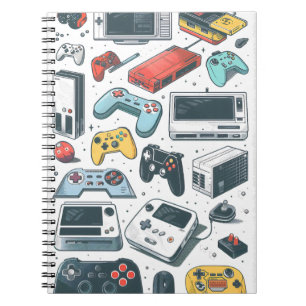 Cuaderno Videojuegos retro