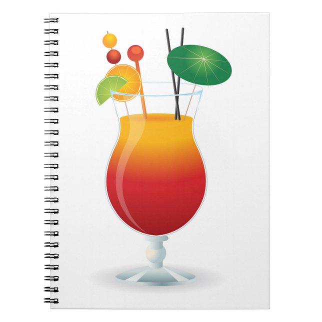 CUADERNO VIDRIO DE COCKTAIL (Frente)