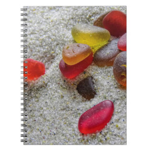 Cuaderno Vidrio de mar rojo - portátil