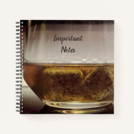 Cuaderno Vidrio frío en Whiskey