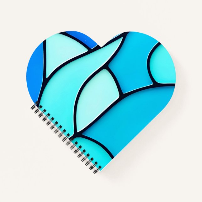CUADERNO VIDRIO INSTALADO AZUL DE OLA (Anverso)