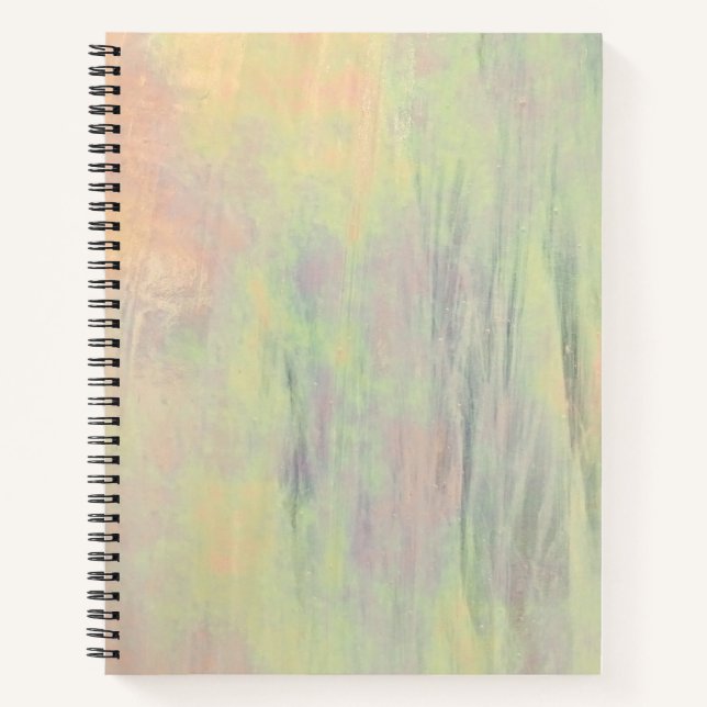 Cuaderno Vidrio Manchado Colorido (Anverso)