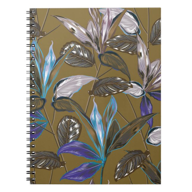 Cuaderno Vieja textura de pared con grietas, fondo retro, (Frente)