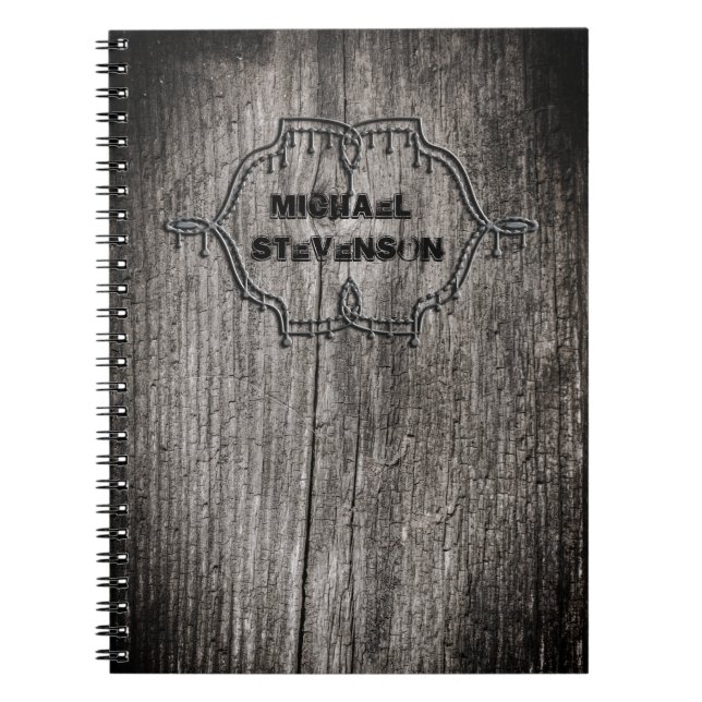 Cuaderno Viejas tablas de madera (Frente)