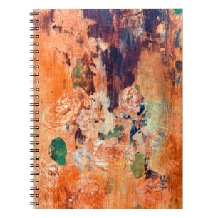 Cuaderno Viejo fondo de fondo de papel pintado con motivos 