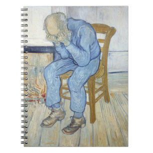 Cuaderno Viejo hombre de Vincent van Gogh el   en dolor