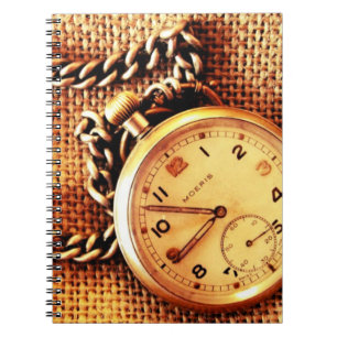 Cuaderno Viejo Reloj