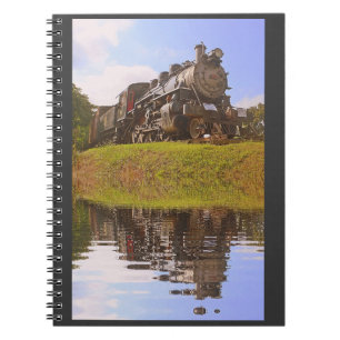 Cuaderno Viejo tren de vapor