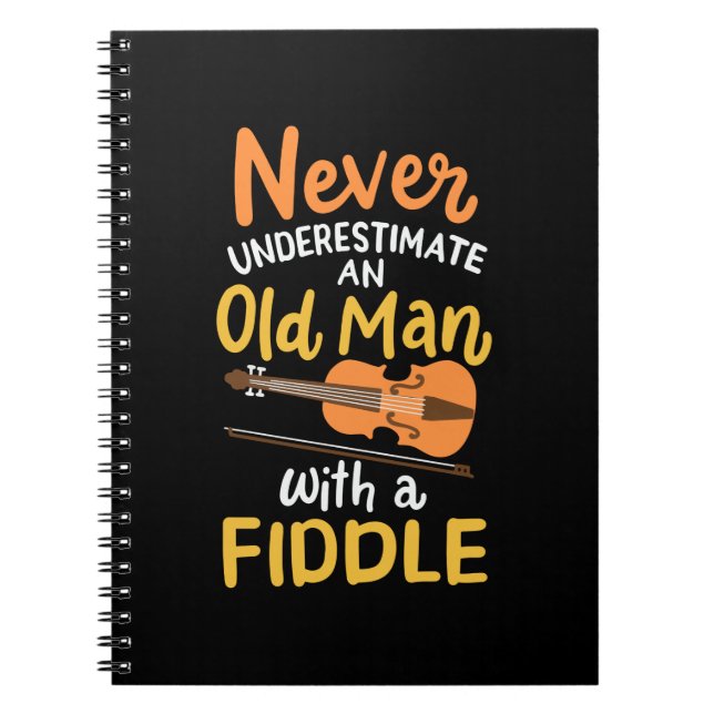 Cuaderno Viejo Violinista (Frente)